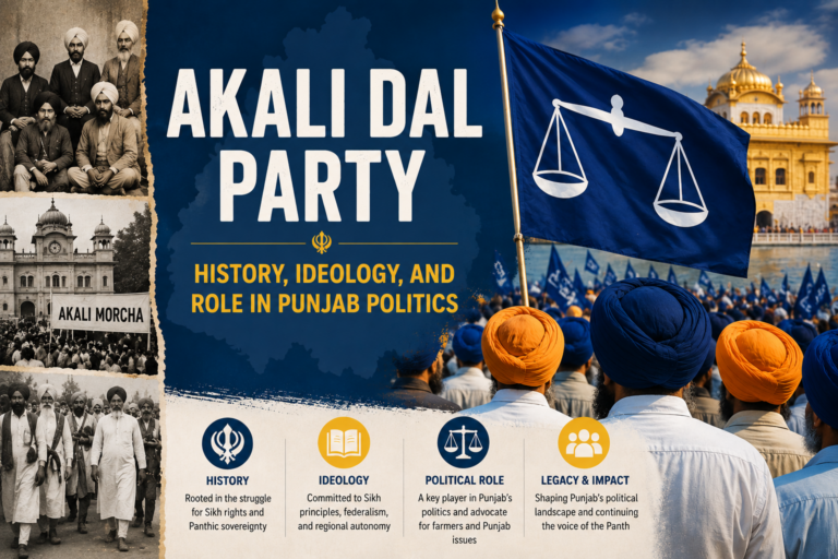 Akali Dal Party: History, Ideology, and Role in Punjab Politics