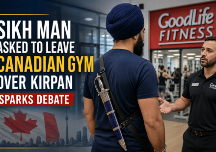 Sikh man questioned at gym over kirpan