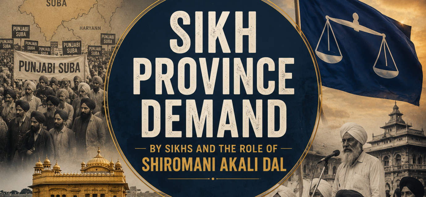 ikh Province Demand by Sikhs and the Role of Shiromani Akali Dal